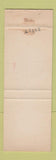 Matchbook Cover - Van Dyck Real Estate St Thomas Virgin Islands
