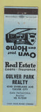 Matchbook Cover - Culver Park Real Estate Culver City CA WEAR