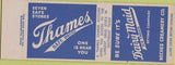Matchbook Cover - Dairy Maid Ice Cream Neches Creamery Co