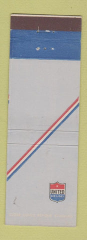 Matchbook Cover - United Airlines