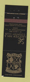 Matchbook Cover - Lakeview Inn Country Club Morgantown WV
