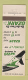 Matchbook Cover - Ozark Airlines