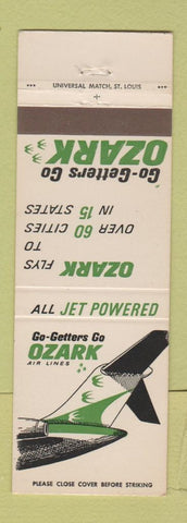 Matchbook Cover - Ozark Airlines