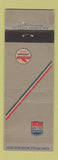 Matchbook Cover - United Airlines Chevron oil gas