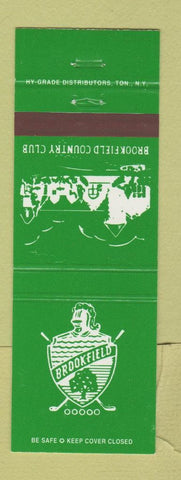 Matchbook Cover - Brookfield Country Club NY?