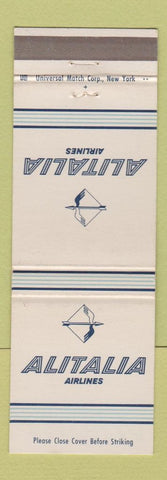 Matchbook Cover - Alitalia Airlines