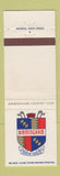 Matchbook Cover - Birmingham Country Club MI