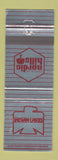 Matchbook Cover - Nordic Hills Itasca IL Carson Inn Bloomingdale