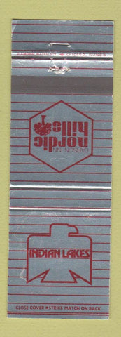 Matchbook Cover - Nordic Hills Itasca IL Carson Inn Bloomingdale