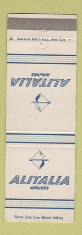 Matchbook Cover - Alitalia Airlines
