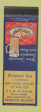 Matchbook Cover - Colonial Inn Wilmington DE