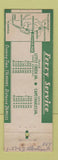Matchbook Cover - Delmarva Park Restaurant Cabins Harrington DE