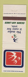 Matchbook Cover - Ozark Airlines