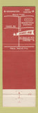 Matchbook Cover - Kings Inn Wilmington DE