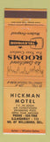 Matchbook Cover - Hickman Motel Millsboro DE