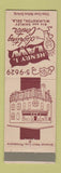 Matchbook Cover - Henry Law Lighting Center Wilmington DE