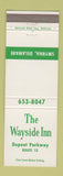 Matchbook Cover - Wayside Inn Smyrna DE