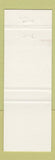 Matchbook Cover - Edgeworth Club Sewickley PA