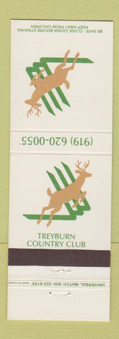 Matchbook Cover - Treyburn Country Club