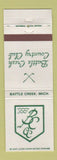 Matchbook Cover - Battle Creek Country Club MI