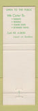 Matchbook Cover - Bonnie Brook Country Club Detroit MI