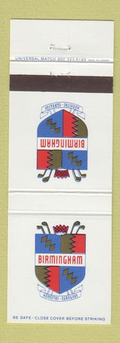 Matchbook Cover - Birmingham Country Club MI