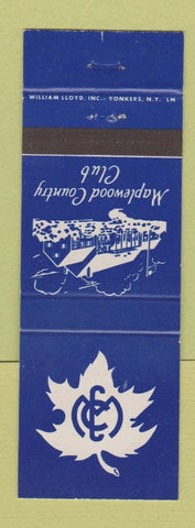 Matchbook Cover - Maplewood Country Club NY?