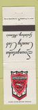 Matchbook Cover - Soangetaha Country Club Galesburg IL