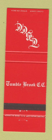 Matchbook Cover - Tumble Brook Country Club