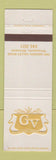 Matchbook Cover - Golden Valley Country Club Minneapolis MN