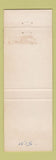 Matchbook Cover - Racine Country Club WI