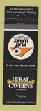 Matchbook Cover - Luray Caverns VA Country Club Golf