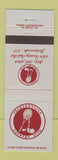 Matchbook Cover - Jacksonville Country Club NC