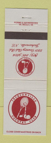 Matchbook Cover - Jacksonville Country Club NC