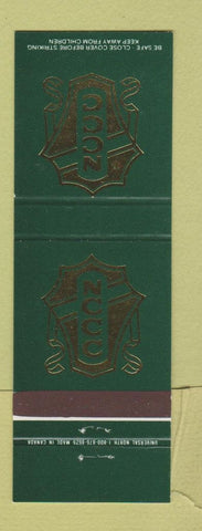 Matchbook Cover - NCCC Country Club