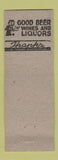 Matchbook Cover - York Grill Pittsburgh PA pinup