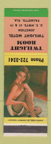 Matchbook Cover - Twilight Room Palmetto FL pinup