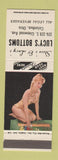 Matchbook Cover - Lucy's Bottoms Columbus OH bar? pinup