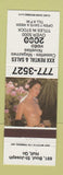 Matchbook Cover - Video 2000 Porn XXX Hull QC pinup