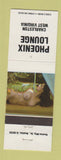 Matchbook Cover - Phoenix Lounge Charleston WV pinup
