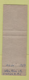 Matchbook Cover - Grove Tavern Scullville NJ pinup