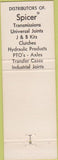 Matchbook Cover - Pittsburgh Auto Spring PA