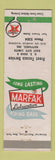 Matchbook Cover - Texaco oil gas Nappanee IN Freet