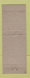 Matchbook Cover - Lamplighter Motel Woodstock IL hillbilly