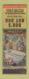 Matchbook Cover - Bob's Hot Dog Oakland CA WEAR hillbilly
