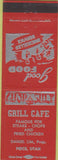 Matchbook Cover - Grill Cafe Steak Chop Suey Price UT