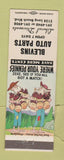 Matchbook Cover - Blevins Auto Parts Long Beach? CA hillbilly