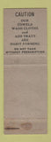 Matchbook Cover - Alamo Courts Motel Clovis NM hillbilly