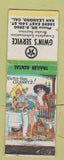Matchbook Cover - Gwin's Service Texaco oil gas San Leandro CA WEAR hillbilly