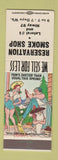 Matchbook Cover - Reservation Smoke Shop Tobacco Parker WA hillbilly